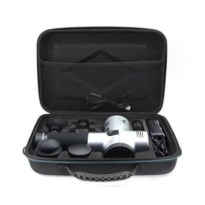 China OEM 600D Polyester Massage Gun Case 75degree EVA Embossing Logo for sale