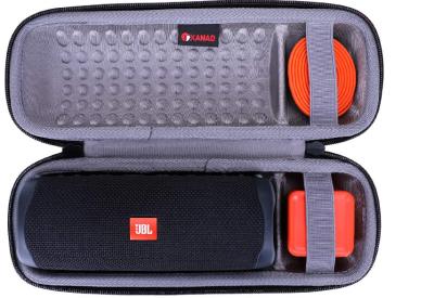 China Hard Shell Portable EVA Jbl Flip 4 Case Soft Material Velet Inside for sale