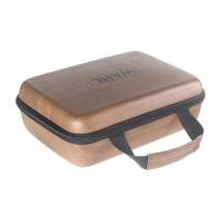 China Organizador portátil Dustproof Case do soquete de EVA Storage Case Wood Grain à venda