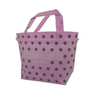 China 100% eco-friendly cheap reuse eco-friendly cute non woven promotion drawstring jewelry pink bags for sale