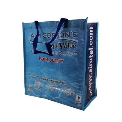 China 100% recycle eco-friendly promotion hotsell cheap rpet fabric shopping bag wholesale for sale