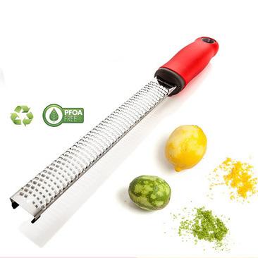 China Silicone Blade Kitchen Cheese Coconut Fruit Vegetable Zester Grater Viable Multifunctional Non-Slip Vegetable Sharp Grater for sale