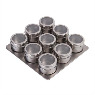 China Viable Wholesale High Quality Custom Fridge Magnetic Spice Canisters for sale