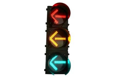 China 12 Inch Vertical Traffic Light Ite Standard 3 Colors Programming Traffic Lights for sale