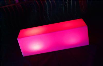 China Waterproof LED Bar Furniture 4000Mah Lithium Battery ,  Long LED Bench for sale