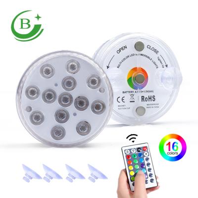 China Hot Sale Wholesale Price 3A Grade Battery ABS Material Underwater Led Underwater Light for sale