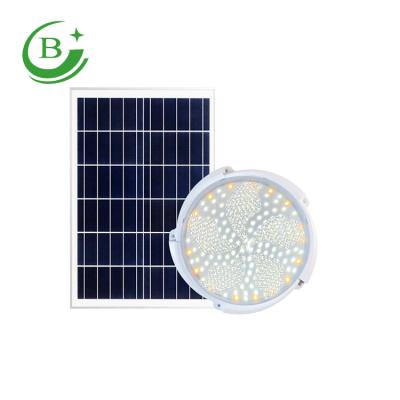 China 90LM/W Hot Sell IP65 High-brightness Waterproof Energy-saving LED Solar Ceiling Light for sale