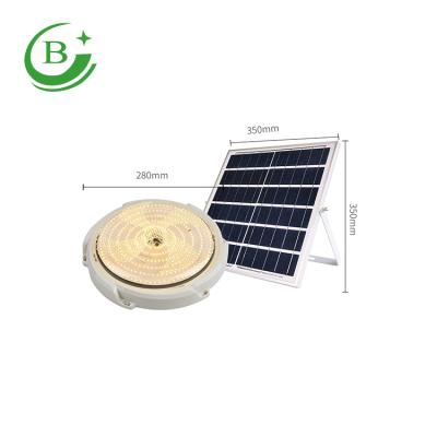 China Modern Modern Energy Saving Indoor Solar Led Ceiling Light 100W Round Led Solar Ceiling Light for sale