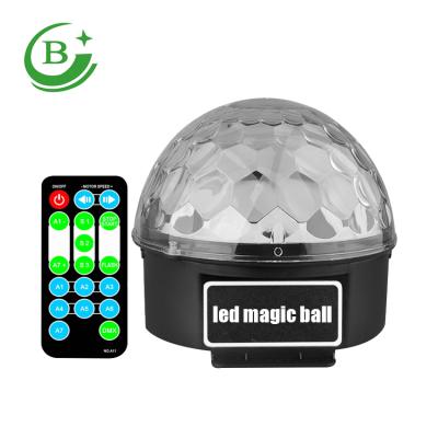 China Party Disco Ball Led Light Sound Control 100-240V DJ 7 Modes Led Stage Light With Remote Control for sale