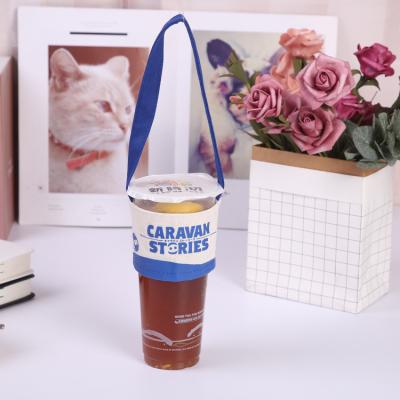 China Eco-Friendly Handmade Carry Bag Milk Coffee Tea Tote Bag Cotton Tote Bag Eco-Friendly Wholesale Stand Bag for sale