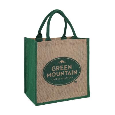 China High Quality Eco-Friendly Foldable Custom Printing Jute Bags Organic Jute Sack Logo Logo for sale