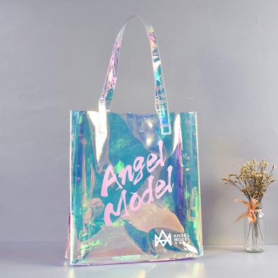 China Eco - Friendly Custom Printed Lovely Lady Laser Shopping Bag for sale