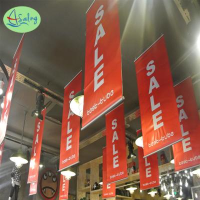 China Custom Supermarket Hanging Advertise Indoor Banner Graphics for sale