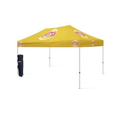 China Advertising Full Color Cheap Canopy 10 x15 Promotion Display Footprint Footprint Folding Roof Top Flat Surface Tent Pop Up Display for sale