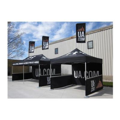 China Advertising Strong Custom Promotion Display Canopy Tent + Roof Top Flags For Outdoor Use for sale