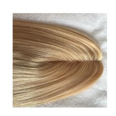 China 100% Unprocessed Natural Dark Women's European Closure Wigs Toppers Hair Piece for sale