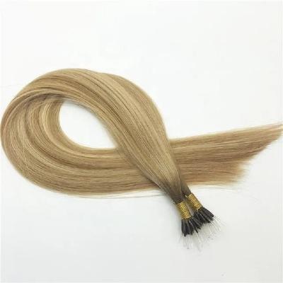 China New Fashion Unprocessed 100% Other Tip Plastic Nano Hair Comfortable Weft Extension 14inch-26inch for sale