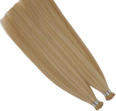 China 100% unprocessed high quality durable using various top quality cuticle aligned me tip keratin hair for sale