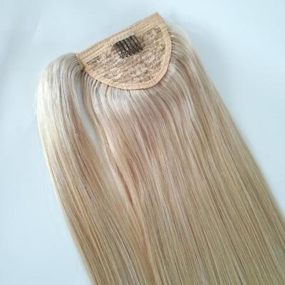 China 100% unprocessed factory sale widely used top quality various cuticle lined other kind ponytail hair for sale