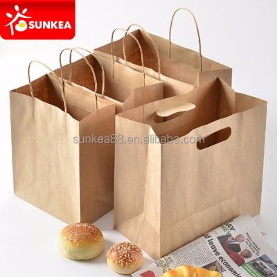 China China Disposable Machine Coated Single Paper Kraft Paper Grocery Bag for sale