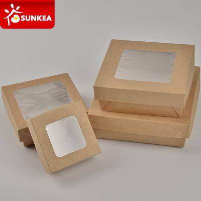 China Disposable Custom Sweet Egg Cupcake Box Tart Packaging Design For Cake for sale