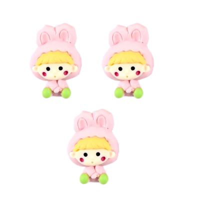 China Flatback Kawaii Cartoon Flatback Resin Bulk Embellishments Phone Deco Cabochons Characters Fit Resins Parts DIY Accessories MM for sale