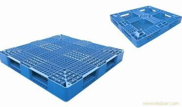 China Heavy duty or reinforced (loading capacity up to 1200 kg) PLASTIC PALLET 1400*1100*150mm for sale