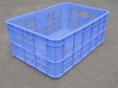 China Malaysia Stack Plastic vented crates& containers & boxes 600*400*245MM for sale