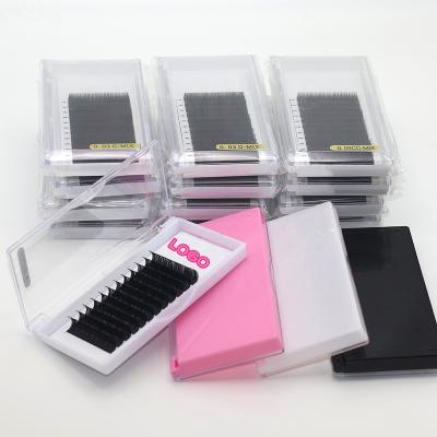 China Full Volume Factory OEM Private Label Matte Flat Lashes False Mink Eyelash Extension Supplies Different False Eyelashes Wholesale Nature for sale