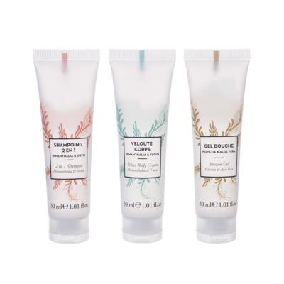 China Wholesale Plastic Empty Tube Travel Lotion Cosmetic Cream Tube Shampoo And Conditioner Cosmetic Tube For Hotels for sale