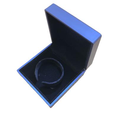 China LED Plastic Box Frosted Effect Banglet Box - Customized Color and Your Logo for Ring Packaging for sale