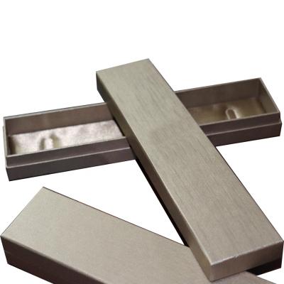 China Cardboard / Long Paper Bracelet Box For Customized PaperJewelry Gift Packaging for sale