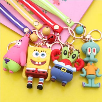 China Eco-friendly Material Wholesale Key Chain Cartoon Doll Key Chain Bag Creative Pendant Cute Ornament New for sale