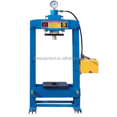 China High Quality Hydraulic Manual Machine Repair Shops Press Machine 20T-100T Lock Shop Press for sale