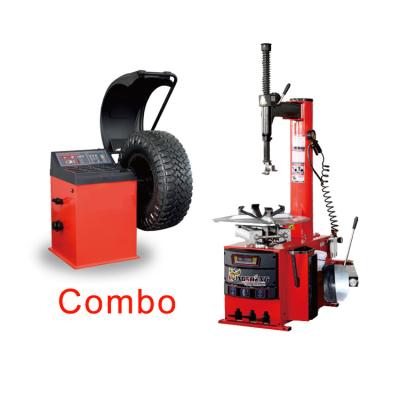 China Factory price combined wheel balancer and tire changer package 1120*860*860mm for sale