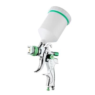 China Decorate paint 1.4 1.7 2.0mm non-drip three-piece electrostatic plastic polishing hot sale aluminum spray gun 2008A for sale