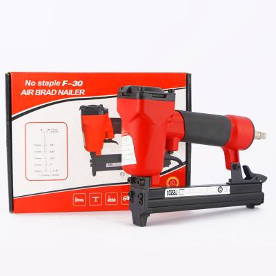 China Decorate High Quality Red Pneumatic Pneumatic Nailer Stapler Gun Pneumatic Nail Gun Stapler Gun Air Gun Pneumatic Nail Gun for sale