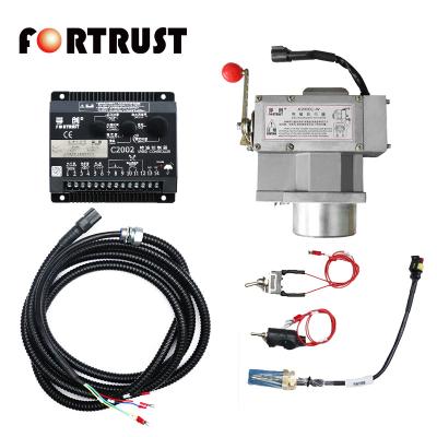 China Generator Fortrust- Governor+Actuator ESG2002C2-W Diesel Alternator Control Box For Weichai Yuchai Genset Engine Speed ​​Controller Parts for sale