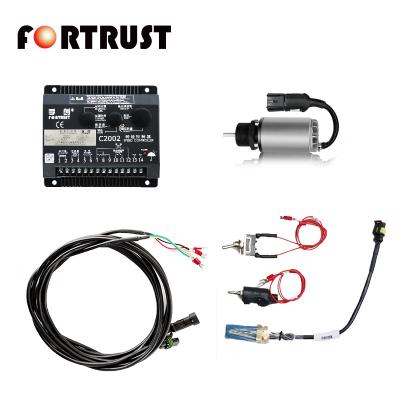 China Generator Fortrust- Governor+Actuator ESG2002A02A-W3 Diesel Alternator Control Box For MITSUBISHI Genset Engine Speed ​​Controller Parts for sale