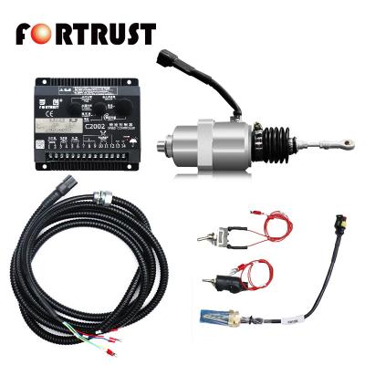 China Generator Fortrust- Governor+Actuator ESG2002A1AWL Diesel Diesel Alternator Control Box For MITSUBISHI Genset Engine Speed ​​Controller Spare Parts for sale