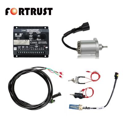 China Generator Fortrust- Governor+Actuator ESG2002A02A-W2 Diesel Alternator Control Box For Isuzu Genset Engine Speed ​​Controller Spare Parts for sale