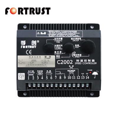 China Fortrust- Generator Speed ​​Controller Set c2002 Generator Governor Unit Electric Spare Diesel Engine Parts For Deutz Cummins Mitsubishi for sale