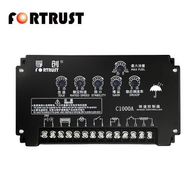 China Fortrust-C1000A Generator Speed ​​Controller Diesel Generator Control Board Diesel Unit Genset Electric Governor For Weichai Yuchai Engine Parts for sale