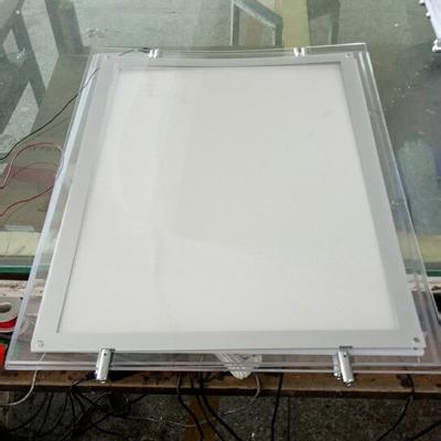 China Shopping Mall Guangzhou Supplier Real Estate Crystal Sign Light Box for sale