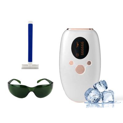 China Cool IPL Diode Laser Hair Removal Ice Hair Removal Machine 999999 Instants Permanent Painless Hair Removal Device for sale