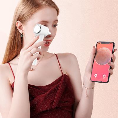 China Meizons Vacuum Acne Treatment Blackhead Visual Suction Removal Wifi HD Blackhead Visible Remover With Camera for sale