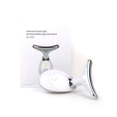 China Electric Wrinkle Remover Ice Face Neck Wrinkle Beauty Massager Set Anti Wrinkles Radio Frequency Beauty V Shape Face Lift Machine Injection Machine for sale