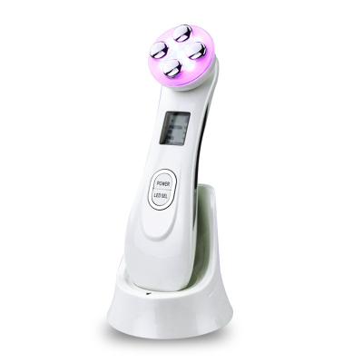 China Anti-Puffiness Lifting Korea Portable Multifunctional Facial Facelift Machines Home Use Led Beauty RF Light Skin Tightening Machine for sale