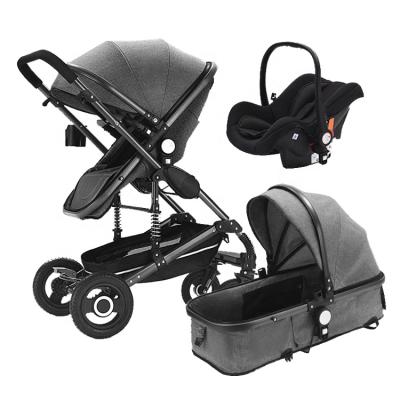 China Best Lightweight Baby Buggy Folding Baby Pram 3 in 1 Trolley Cheap Baby Stroller for sale