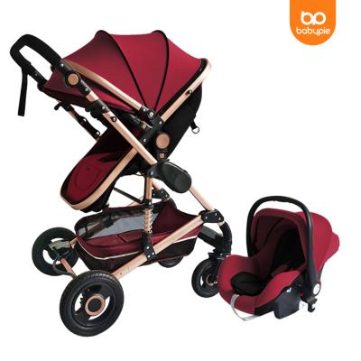 China Lightweight Cheap Price With Baby Carry Basket Baby Stroller Baby Carriage 3 In 1 for sale